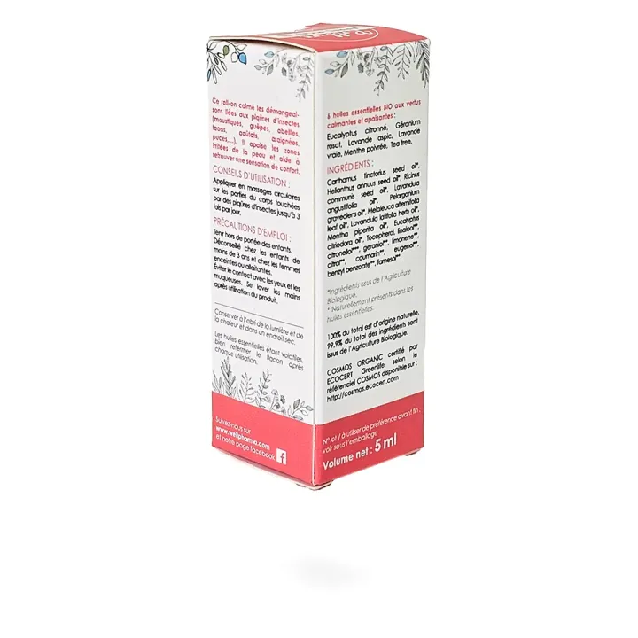 Roll-on APRÈS-PIQÛRES huiles essentielles BIO Wellpharma 5 ml