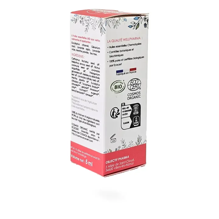 Roll-on APRÈS-PIQÛRES huiles essentielles BIO Wellpharma 5 ml