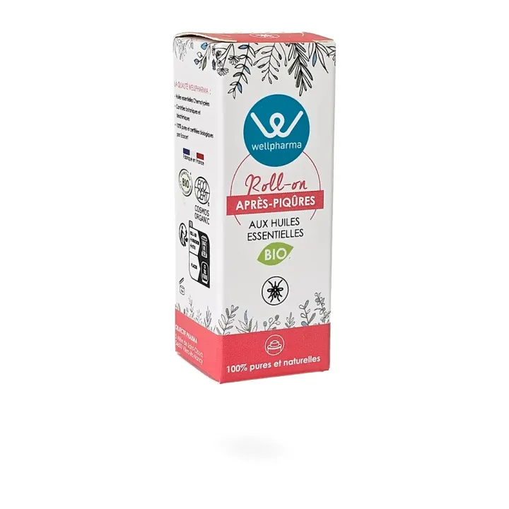 Roll-on APRÈS-PIQÛRES huiles essentielles BIO Wellpharma 5 ml