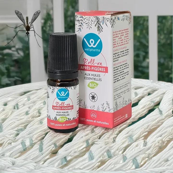 Roll-on APRÈS-PIQÛRES huiles essentielles BIO Wellpharma 5 ml