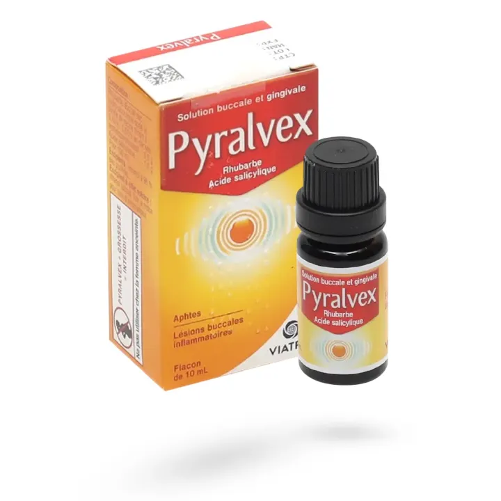 Pyralvex aphtes solution buccale/gingivale 10 ml | Pharmacie en ligne
