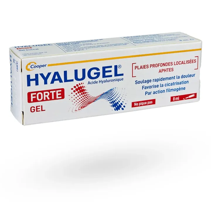Hyalugel Forte 8 ml gel buccal à l’acide hyaluronique | Pharmacie en ligne