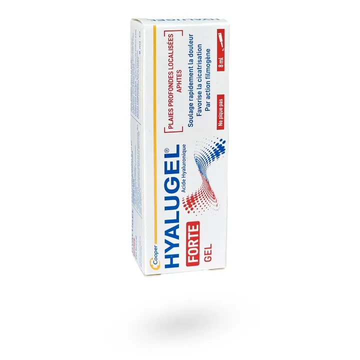 Hyalugel Forte 8 ml gel buccal à l’acide hyaluronique | Pharmacie en ligne