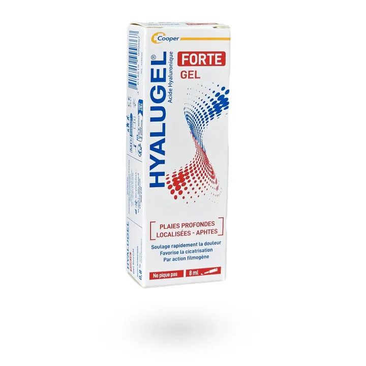 Hyalugel Forte 8 ml gel buccal à l’acide hyaluronique | Pharmacie en ligne