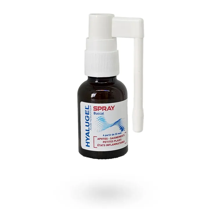 Hyalugel acide hyaluronique spray buccal 20 ml | Pharmacie en ligne