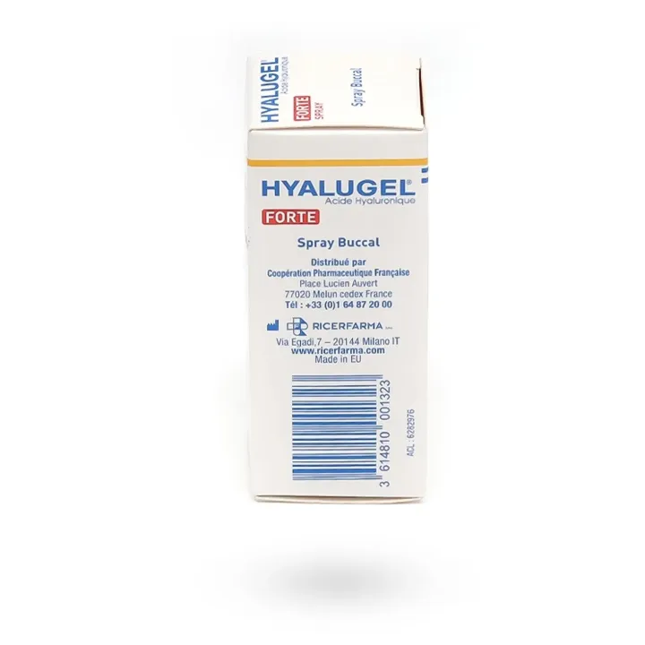 Hyalugel Forte Spray Buccal 20 ml – Traitement intensif des aphtes et plaies buccales à l’acide hyaluronique