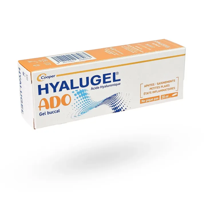 Hyalugel Ado Gel Buccal 20 ml – Aphtes et inflammations gingivales chez l’adolescent