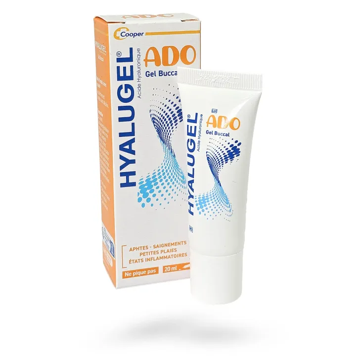 Hyalugel Ado Gel Buccal 20 ml – Aphtes et inflammations gingivales chez l’adolescent
