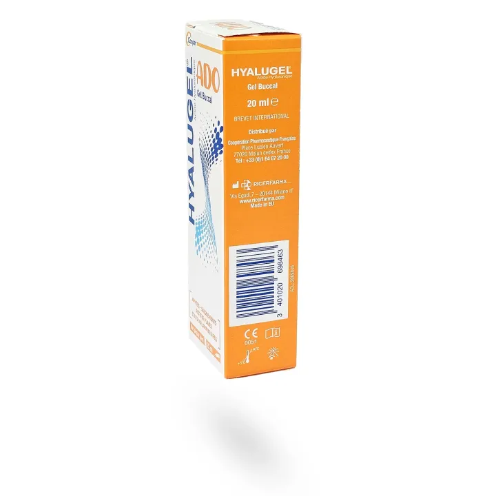 Hyalugel Ado Gel Buccal 20 ml – Aphtes et inflammations gingivales chez l’adolescent