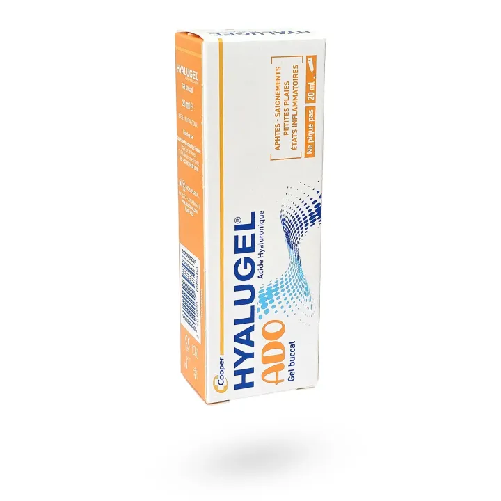 Hyalugel Ado Gel Buccal 20 ml – Aphtes et inflammations gingivales chez l’adolescent