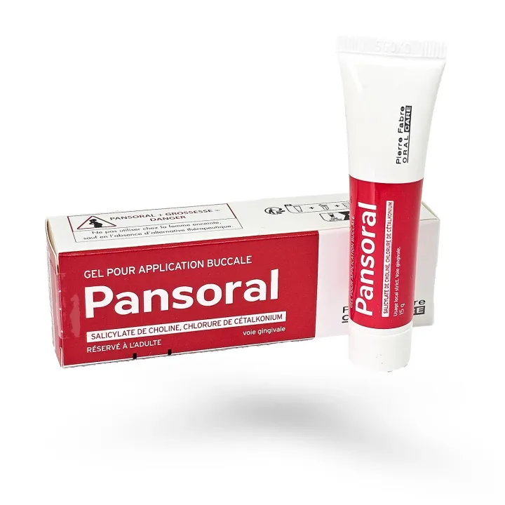 Pansoral Gel buccal douleurs gingivales buccales | Pharmacie en ligne