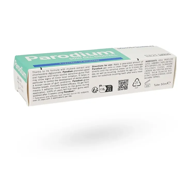 Parodium soin Gel Gingival 50 ml gencives sensibles | Pharmacie en ligne