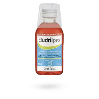 Eludril Pro solution bain de bouche 200 ml
