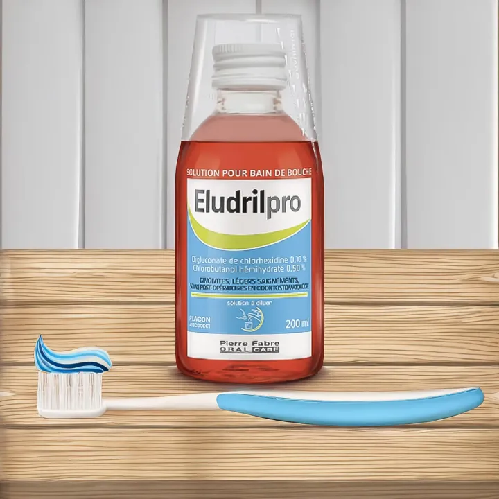 Eludril PRO Bain de Bouche 200 ml - Gingivites | Pharmacie en ligne