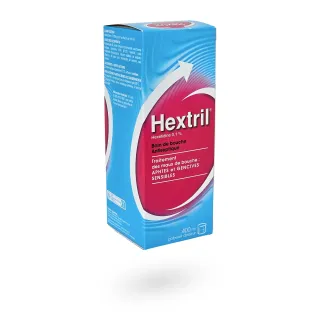 Hextril bain de bouche 0,1% 400 ml