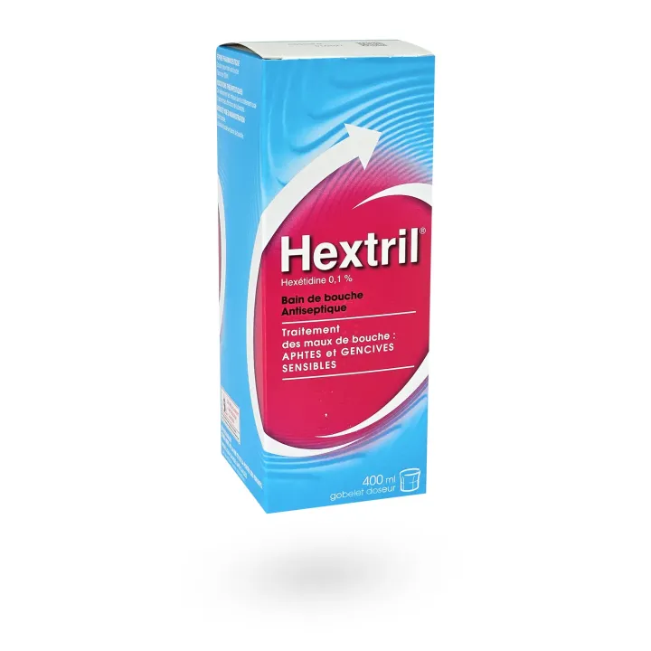 Hextril Bain de Bouche 0,1% 400 ml – Affections buccales | Pharmacie en ligne