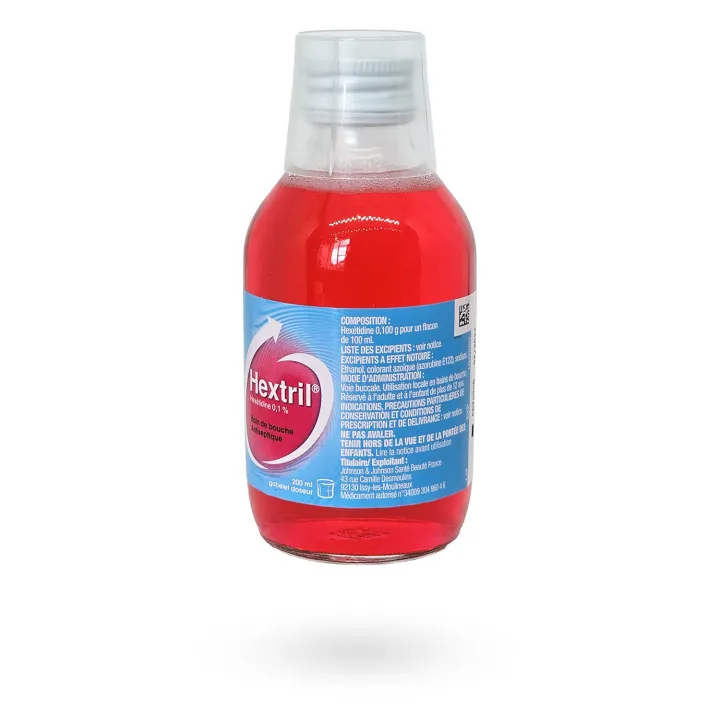 Hextril Bain de Bouche 0,1% 200 ml – Affections buccales | Pharmacie en ligne