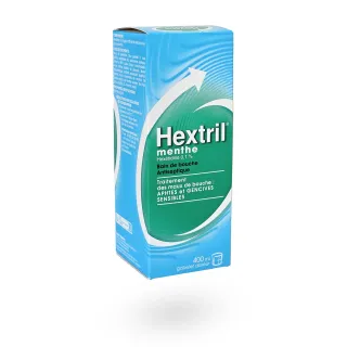 Hextril Menthe bain de bouche 0,1% 400 ml