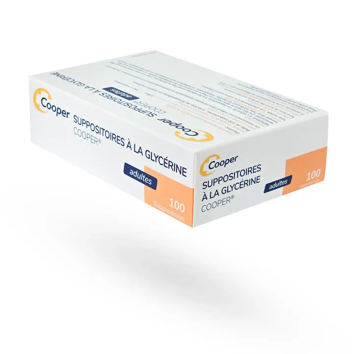 Suppositoires Glycérine Cooper Adultes x 100 – Constipation | Pharmacie en ligne