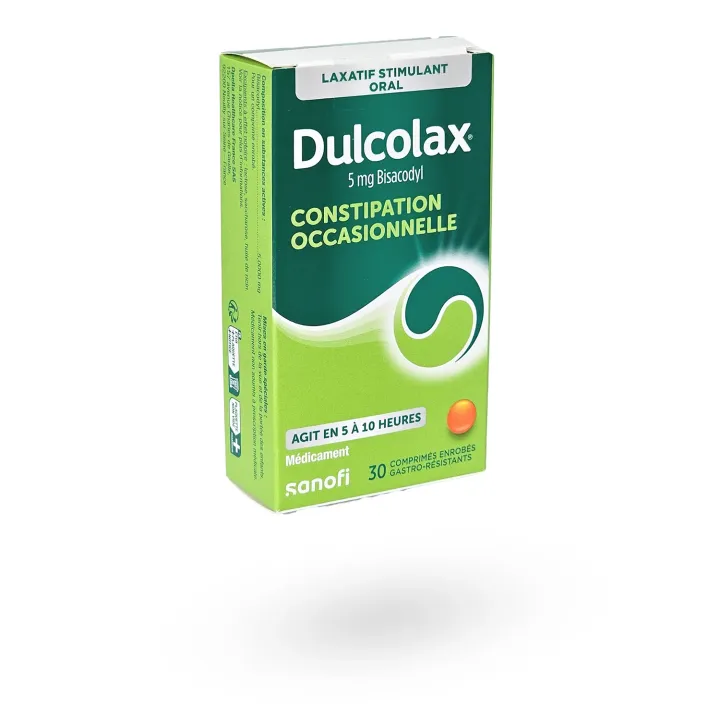Dulcolax 5 mg bisacodyl 30 comprimés - Laxatif constipation | Pharmacie en ligne