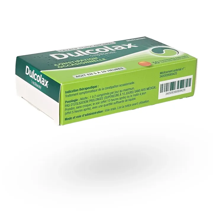 Dulcolax 5 mg bisacodyl 30 comprimés - Laxatif constipation | Pharmacie en ligne
