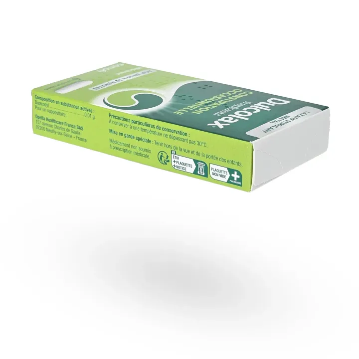 Dulcolax suppositoire 10 mg 6 suppositoires - Constipation | Pharmacie en ligne