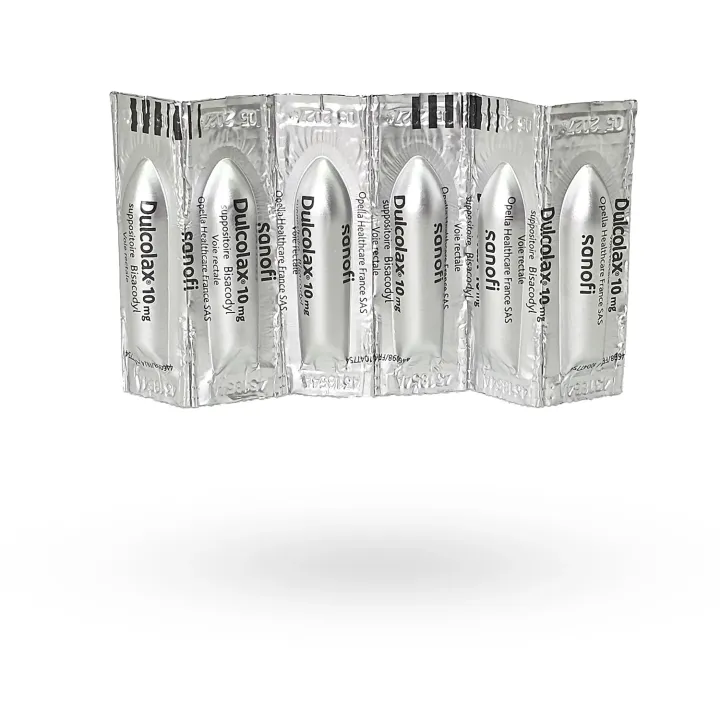Dulcolax suppositoire 10 mg 6 suppositoires - Constipation | Pharmacie en ligne