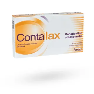Contalax 5 mg Bisacodyl constipation occasionnelle 30 comprimés