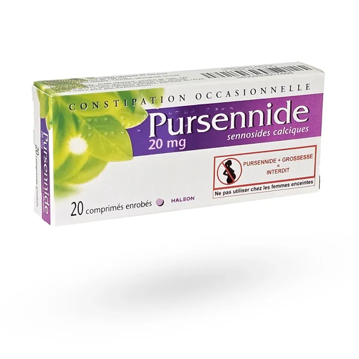 Pursennide 20 mg laxatif stimulant constipation 20 comprimés | Pharmacie en ligne
