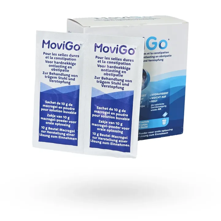 Movigo solution buvable 20 sachets - Constipation | Pharmacie en ligne