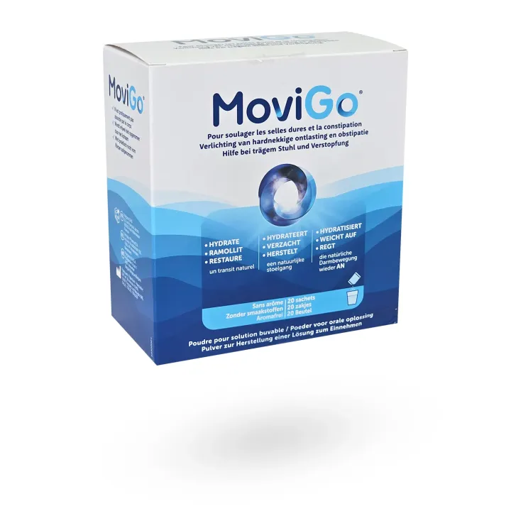 Movigo solution buvable 20 sachets - Constipation | Pharmacie en ligne
