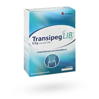 TransipegLIB 5,9 g Macrogol 14 sachets citron constipation TransipegLIB 5,9 g Macrogol 14 sachets citron constipation
