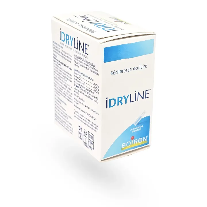Idryline Boiron collyre sécheresse oculaire 30 unidoses | Pharmacie en ligne