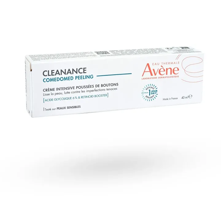 Avène Cleanance Comedomed Peeling – Crème Anti-Boutons Intensive Nuit | Pharmacie en ligne