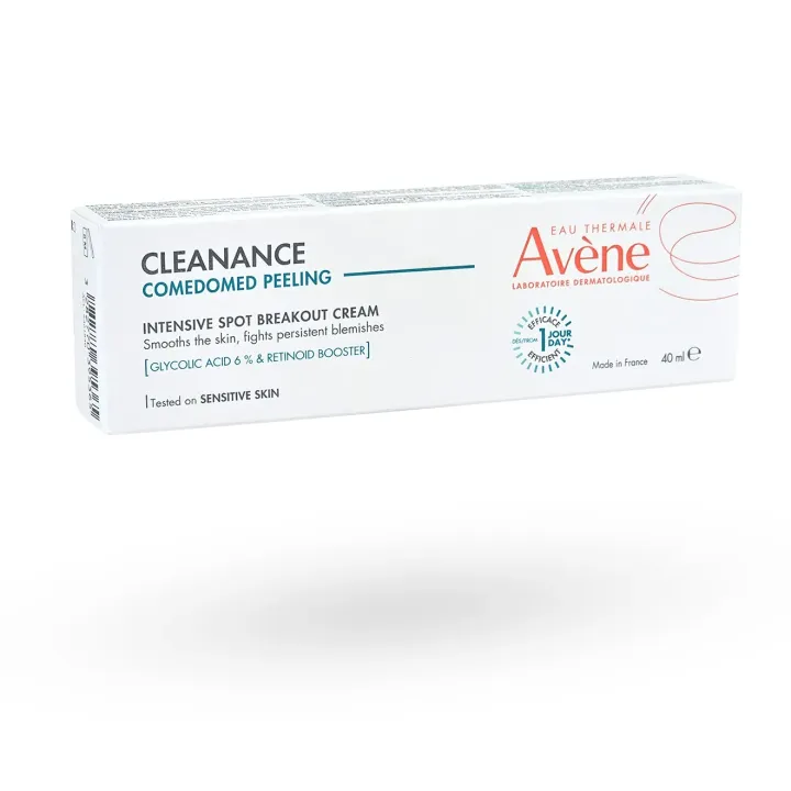 Avène Cleanance Comedomed Peeling – Crème Anti-Boutons Intensive Nuit | Pharmacie en ligne