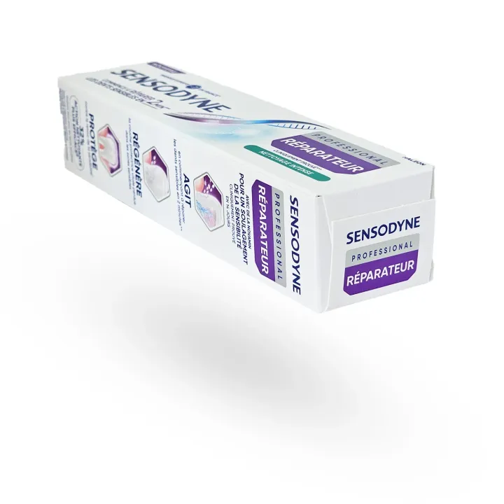 Sensodyne Professional Réparateur Nettoyage Intense 75 ml | Dentifrice dents sensibles