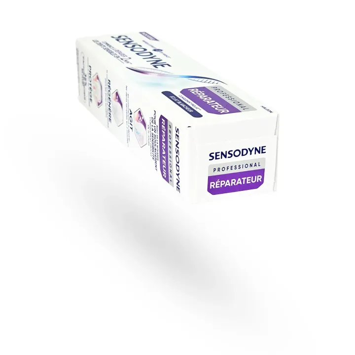 Sensodyne Professional Réparateur Éclat Blancheur 75 ml | Dentifrice dents sensibles & blancheur