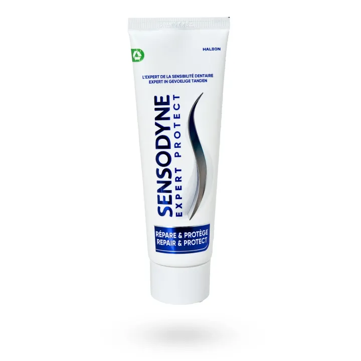Sensodyne Expert Protect Répare & Protège 75 ml/lot de 2 | Dentifrice dents sensibles