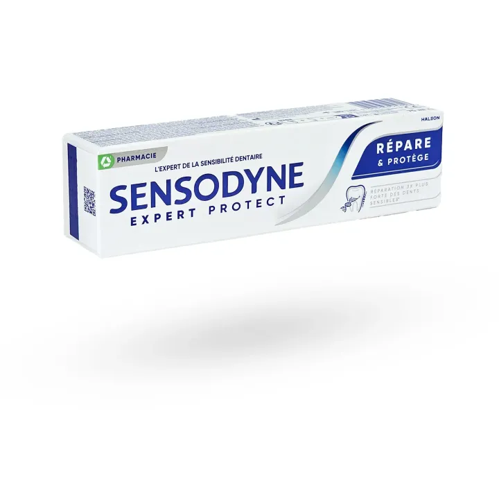 Sensodyne Expert Protect Répare & Protège 75 ml/lot de 2 | Dentifrice dents sensibles