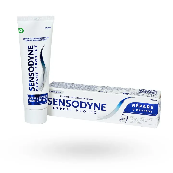 Sensodyne Expert Protect Répare & Protège 75 ml/lot de 2 | Dentifrice dents sensibles