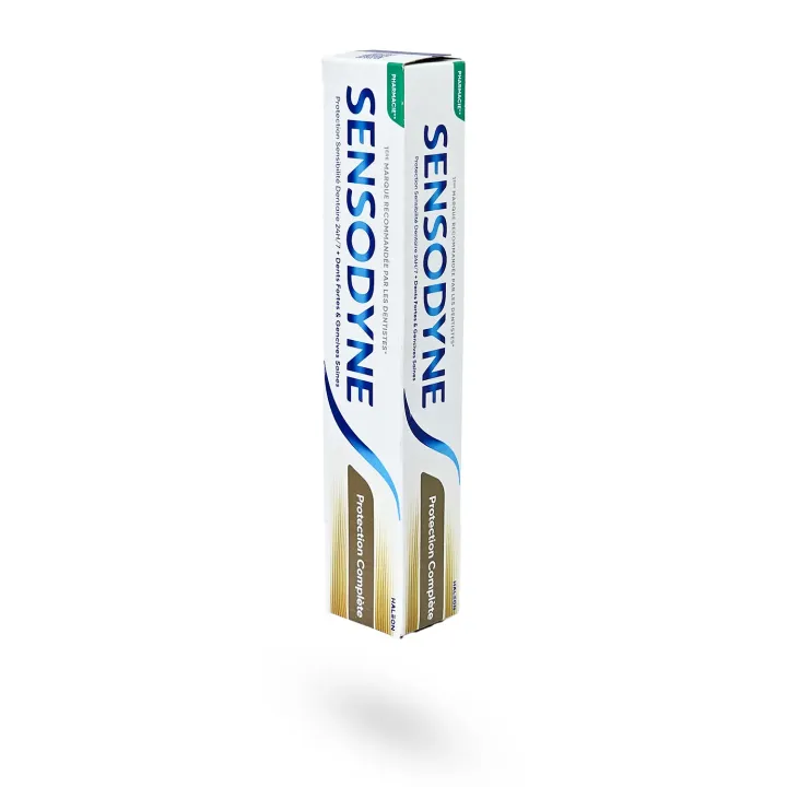 Sensodyne Protection Complète Sensibilité Dentaire 75 ml ou lot de 2 | Dentifrice fluor dents sensibles