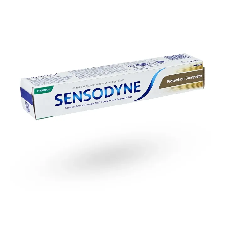Sensodyne Protection Complète Sensibilité Dentaire 75 ml ou lot de 2 | Dentifrice fluor dents sensibles