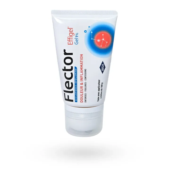 Flector Effigel 1 % anti-inflammatoire Diclofénac 100 g | Pharmacie en ligne