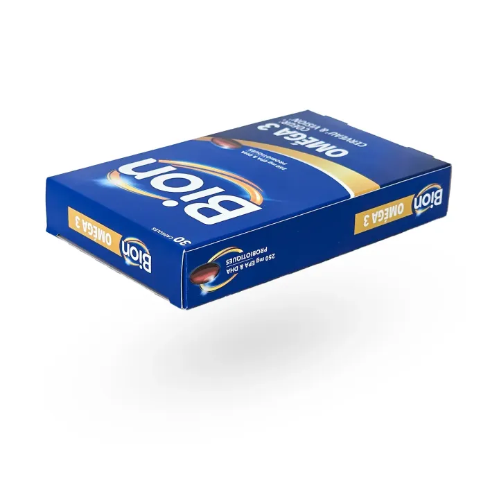 Bion Oméga 3 250 mg EPA & DHA – Santé du cœur, cerveau & vision | Pharmacie en ligne