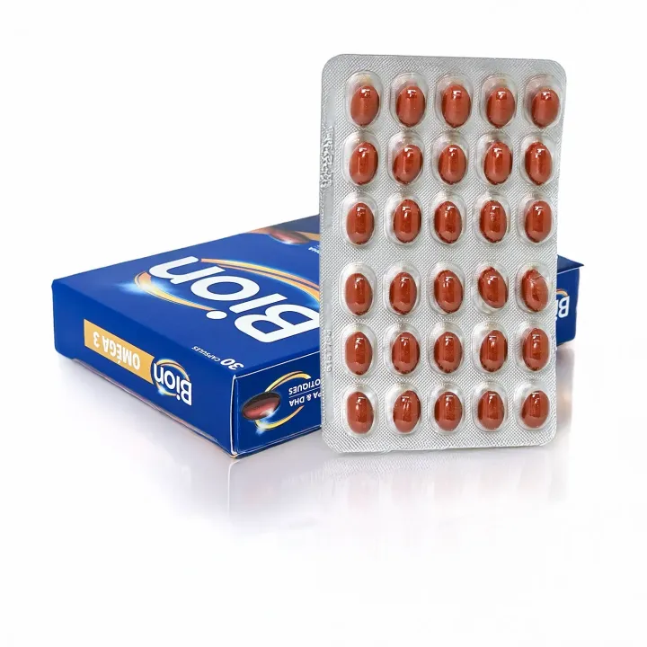 Bion Oméga 3 250 mg EPA & DHA – Santé du cœur, cerveau & vision | Pharmacie en ligne
