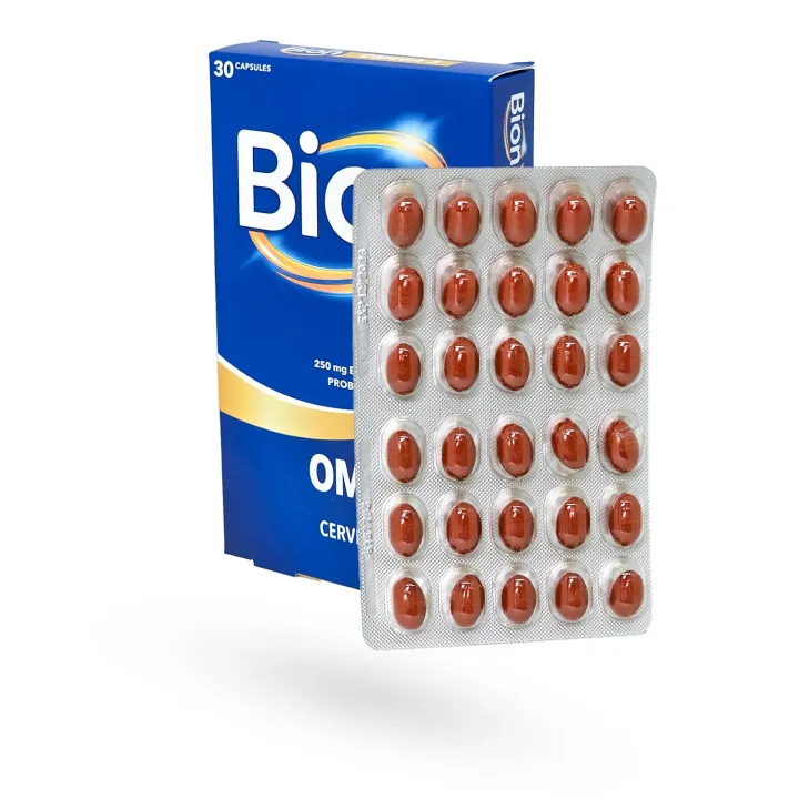 Bion Oméga 3 250 mg EPA & DHA – Santé du cœur, cerveau & vision | Pharmacie en ligne