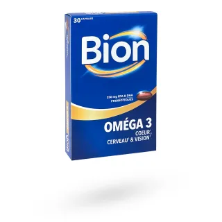 Bion Oméga 3 250 mg EPA & DHA 30 capsules
