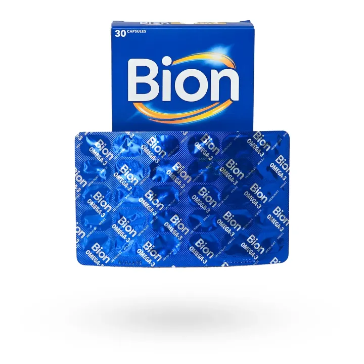 Bion Oméga 3 250 mg EPA & DHA – Santé du cœur, cerveau & vision | Pharmacie en ligne