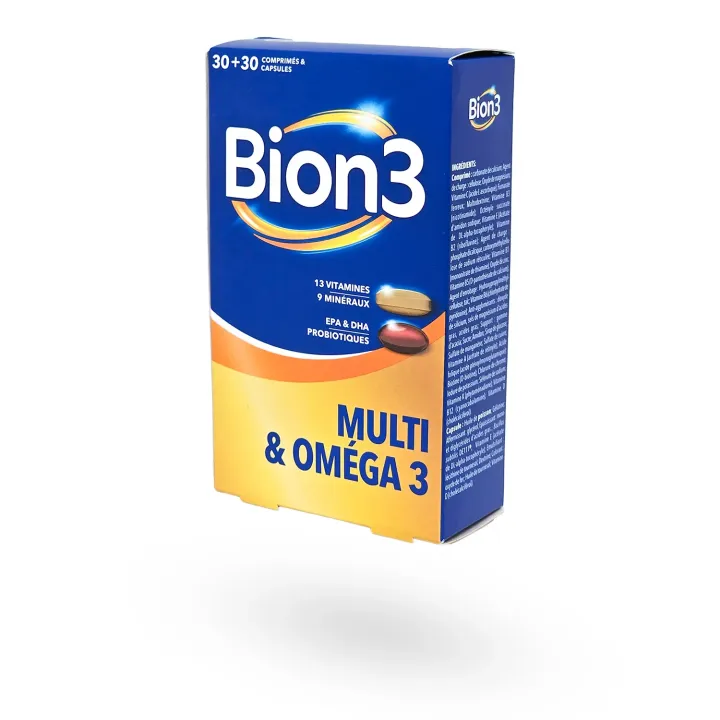 Bion Multi & Oméga 3 – Cœur, cerveau, vision & immunité | Pharmacie en ligne