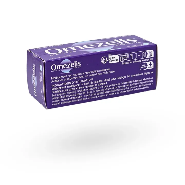 Omezelis 120 comprimés – Nervosité & troubles du sommeil | Pharmacie en ligne